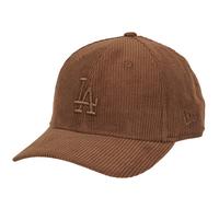New Era Casquette de baseball 9FORTY Cord MLB Los Angeles Dodgers pour adulte Marron Taille unique