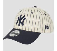 Casquette New Era Pinstripe 9TWENTY New York Yankees blanc crème noir