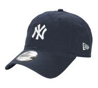 New Era Casquette de baseball adulte 9Twenty Washed Script MLB New York Yankees Bleu marine