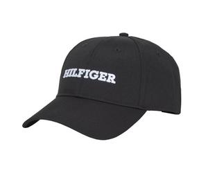 Casquette hommes Tommy Hilfiger TH MONOTYPE CANVAS 6 PANEL CAP Noir Unique