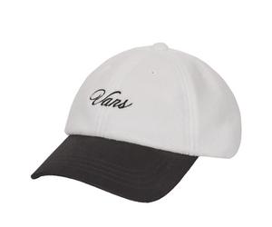 Casquette hommes Vans Script Curved Bill Jockey Blanc Unique