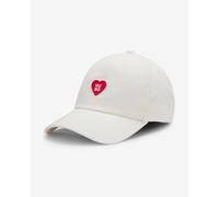 HUGO Casquette en twill de coton avec logo cœur - Style Cara-Valentine, 50557038 Blanc pcs.