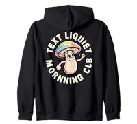Casquette I Text Liquid Morning Globe Earth Whimsical Funny Sweat à Capuche