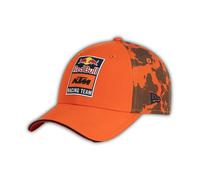 Casquette incurvée Apex Red Bull KTM Racing Team Moto GP Officiel - Adulte - Orange Taille unique