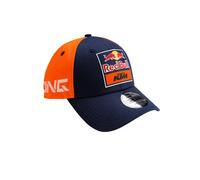 Casquette Incurvée New Era Replique De L'équipe Rb Ktm Racing Team Moto Gp Officiel - Enfant - Bleu Orange