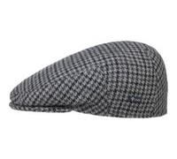 Casquette Inglese Classic Herringbone by Lipodo gris-noir 62 cm