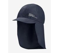 Casquette Jack Wolfskin Canyon bleu nuit pour enfant. - S