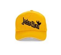 Casquette Judas Priest (jaune) Screaming for Vengeance UK Heavy Metal Band Casquettes de baseball de haute qualité