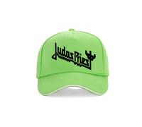 Casquette Judas Priest (verte) Screaming for Vengeance UK Heavy Metal Band Casquettes de baseball de haute qualité