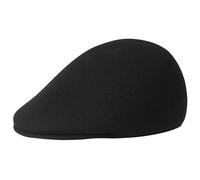 Kangol Casquette Seamless Wool Gatsby 507 Femme/Homme - Laine, Visière - L (58-59 cm) Noir