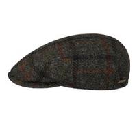 Casquette Kent Harris Tweed Check by Stetson anthracite 63 cm