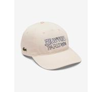 Casquette Lacoste 1924 Olympics Edition blanc crème bleu marine - S
