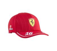 Casquette Leclerc Scuderia Ferrari HP Enfant et Adolescent Taille unique