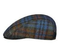 Casquette Lennart Check Shetland by Mayser bleu 56 cm