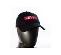 Casquette Levis Homme Front logo Noir Synthétique