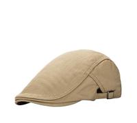 Casquette lierre britannique pour homme, béret à grande tête, en coton, solide, à la mode, pour les loisirs de [3EDB562]