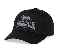 Lonsdale Casquette Norbury – Noir/Gris – Taille unique homme