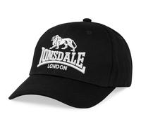 Lonsdale Casquette Salford Unisexe 100% coton Noir