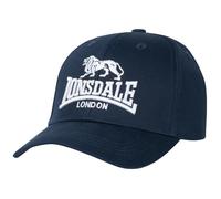 Lonsdale Casquette Wiltshire – Lot de 2 Noir / Bleu marine – Taille unique Unisexe Adulte