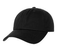Flexfit Casquette de baseball Yupoong Profil bas Mixte 6 panneaux non structurée Noir Taille unique