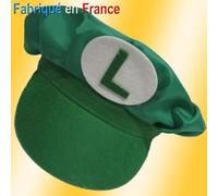 Casquette Luigi ADULTE