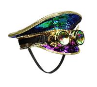 Boland - 33041 - Casquette Festival, Chapeau pour adultes, Couvre-chef, Accessoire pour déguisements, Accessoires pour CSD, Carnaval et Fête à thème