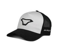 Casquette Macna Trucker 3D Logo Noir/Gris ClairRéglable Noir,Gris Clair