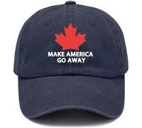 Casquette Make America Go Away, Make America Go Away, Bleu foncé-NZ-1, 53