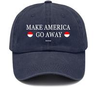 Casquette Make America Go Away, Make America Go Away, CH-Bleu foncé, 53