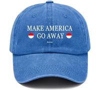 Casquette Make America Go Away, Make America Go Away, CH-Bleu saphir, 53