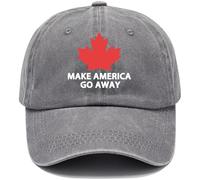 Casquette Make America Go Away, Make America Go Away, Gris-NZ-1, 53