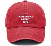 Casquette Make America Go Away, Rouge, 53