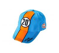 Casquette McLaren Gulf F1 numéro porte-bonheur 20 Team Officiel Racing