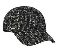 Casquette Menavella Tweed by Seeberger noir One Size