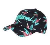 Casquette Miami Verte et Noire Palmiers Fashion Boreal Baseball - Taille Unique - Noir