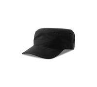 Casquette militaire Atlantis Headwear Tank-S Noir 58 cm