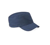 Casquette militaire Beechfield - Bleu - Uni - 100% Coton