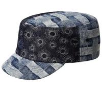 Casquette militaire en denim Mashup par Kangol