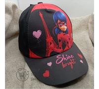 Casquette - MIRACULOUS - LadyBug - Taille réglable - Imprimé Ladybug - Tour Eiffel 52