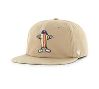 Casquette MLB Los Angeles Dodgers Khaki Cartoon Icon Captain Hotdog