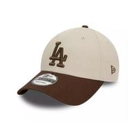 Casquette MLB - NEW ERA - Los Angeles Dodgers - World Series Patch - 9Forty - Marron-Noir