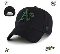 Casquette MLB Oakland Athletics MVP Snapback Noir - B-MVPSP18WBP-BKB