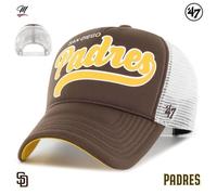 Casquette MLB San Diego Padres Mousse 'Foam Script '47 Offside DT' - B-FOAMS21KPP-BW