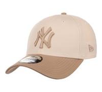 Casquette MLB Twotone Cotton Yankees by New Era blanc crème-beige One Size
