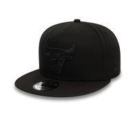 Casquette monochrome 9Fifty ~ Chicago Bulls noir New Era