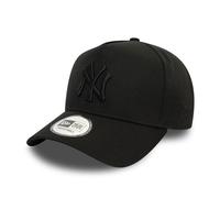 Casquette monochrome E-Frame New Era pour hommes ~ New York Yankees noir