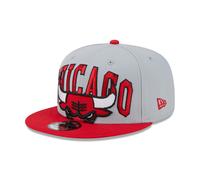 Casquette NBA Authentics 9Fifty ~ Chicago Bulls Tip-Off gris New Era pour homme