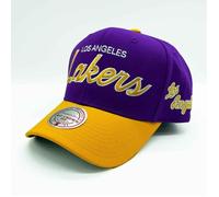 Casquette NBA Los Angeles Lakers HWC 'Team Script 2.0' - Mitchell & Ness - Violet - Taille Unique T1