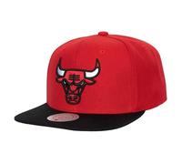 Casquette NBA Mitchell & Ness Chicago Bulls - Rouge - Adulte Homme - 85% Acrylique 15% Laine