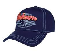 Casquette Neon Wordmark Trucker Cotton by Stetson bleu foncé One Size